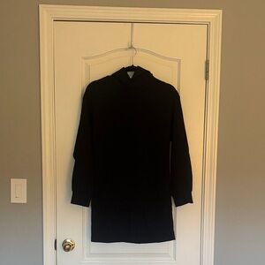 H&M Divided Black Hoodie Dress